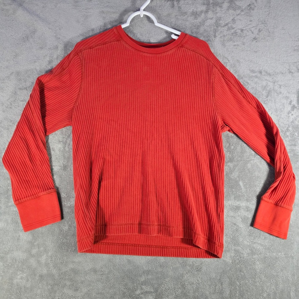 Tommy Hilfiger Ribbed Knit Long Sleeve Casual Everyday Top Mens Size‎ M